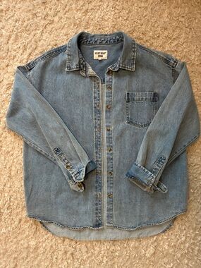 Velvet Heart Light Blue Denim Shirt Jacket
